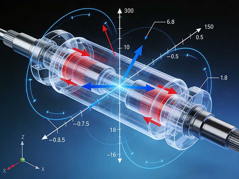 主轴动平衡校正