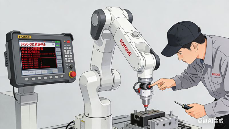 一文读懂发那科机器人高频报警，快速恢复设备正常运行