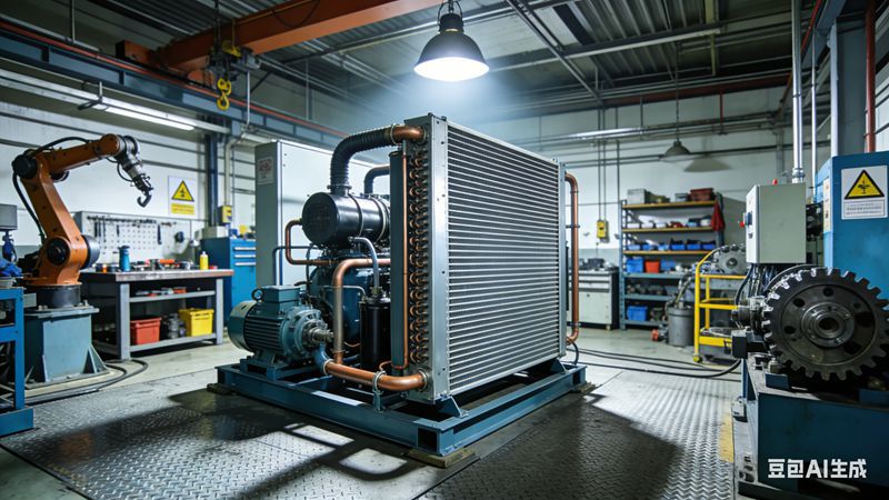 工业级油冷机冷却器性能要求：适配复杂工况的核心标准
