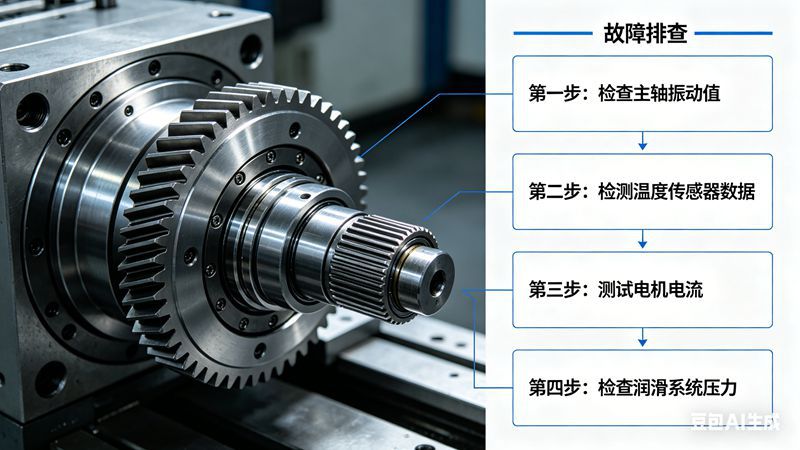 数控机床主轴突然停转？四大核心故障原因及快速排查指南