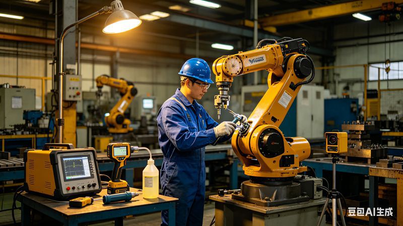 按周期保养工业机器人：设备长寿、产线稳产的必修课