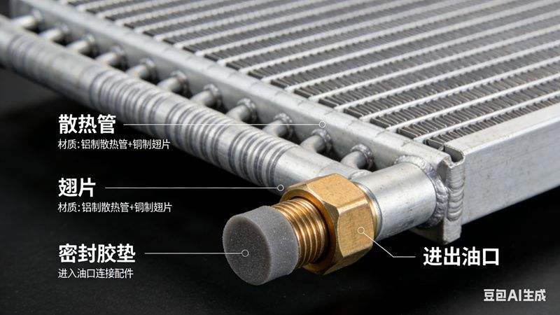 精准控温与高效换热：油冷机冷却器核心性能要求解析