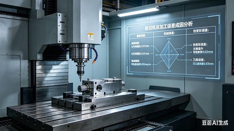 多维度解析数控铣床加工误差的产生原因