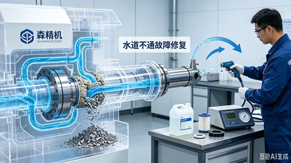 规避森精机高速电机烧毁风险，主轴维修解决 MoriSeiki 主轴水道不通核心要点