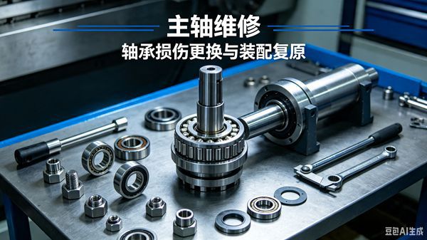 攻克森精机锥孔精度难题，现场研磨技术在主轴维修中的落地应用