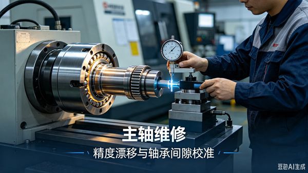 牧野Makino机床主轴轴承异响振动故障分析与主轴维修技巧